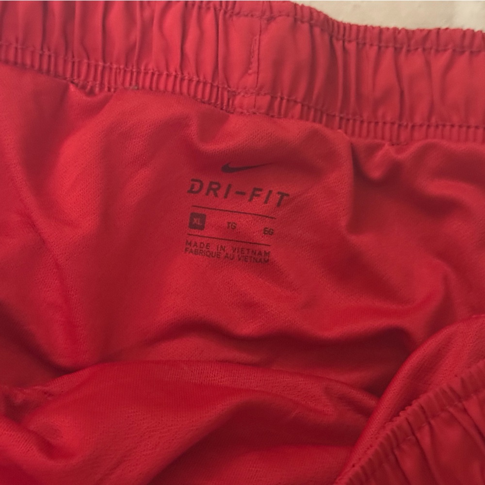 Nike Dri-FIT Bright Red Shorts
